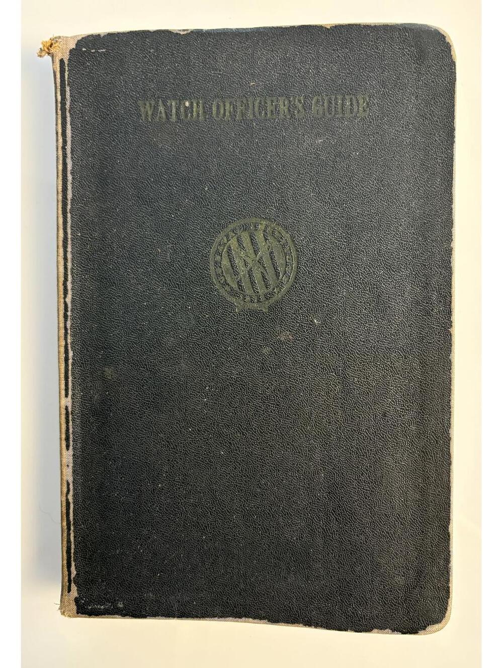 WWII Era Watch Officer’s Guide U.S. Navy